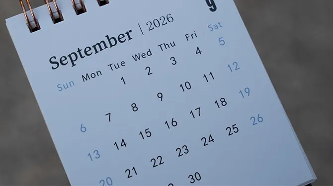 ​Het is weer de Week van 21 september tot 27 september