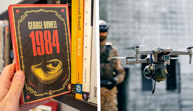 Wat maakte George Orwell in 1984 zo optimistisch over de toekomst?
